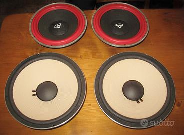 Riparazione diffusori altoparlanti woofer