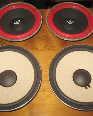 Riparazione diffusori altoparlanti woofer