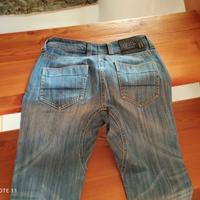 Jeans donna motociclista