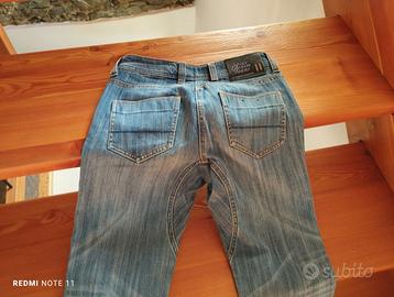Jeans donna motociclista