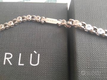 Bracciale Marlu' acciaio  inox con scatola