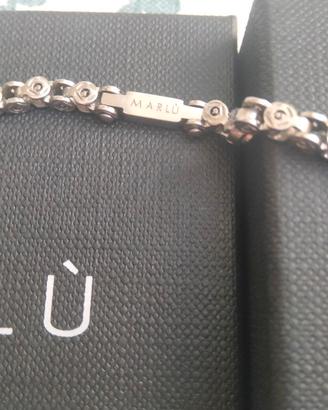 Bracciale Marlu' acciaio  inox con scatola