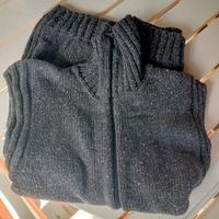 Gilet da uomo in misto lana