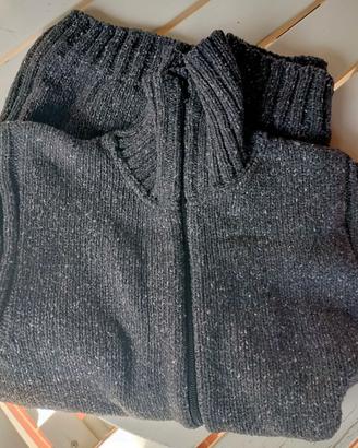 Gilet da uomo in misto lana