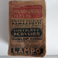 Touring Club Italiano - Annuario generale 1925