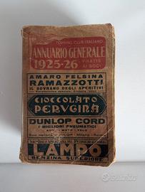 Touring Club Italiano - Annuario generale 1925