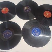 5 dischi 78 giri X GRAMMOFONO RCA CETRA PHONO ELEC