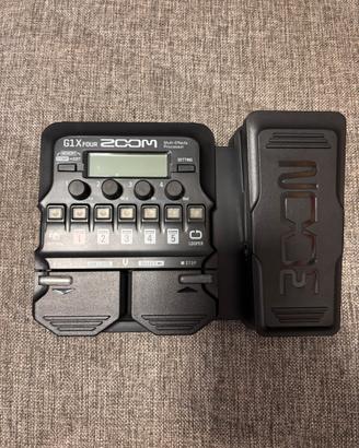 Effetto chitarra Zoom G1 FOUR e G1X FOUR