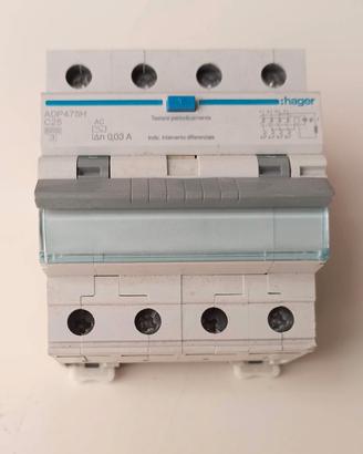 Hager ADP475H INTERRUTTORE DIFFERENZIALE