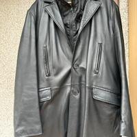 Cappotto in vera pelle + fodera rimovibile