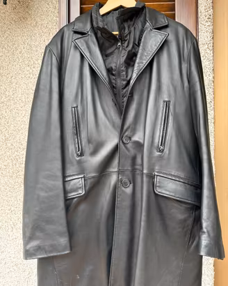 Cappotto in vera pelle + fodera rimovibile