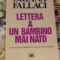 Libro Lettera a un bambino mai nato