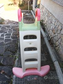 scivolo per bimbi in plastica 
