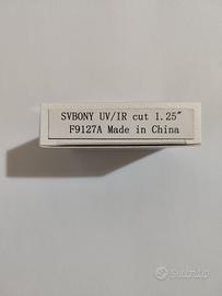 FILTRO UV/IR CUT SVBONY 12.5" (NUOVO)