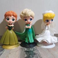 Action Figure Frozen Disney x3 NUOVE