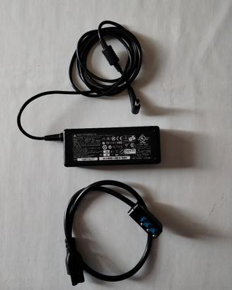 alimentatore PC portatile + CAVI PC