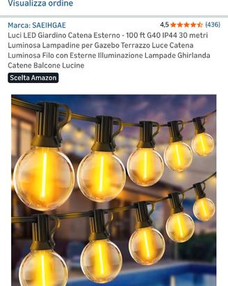 Luci da esterno