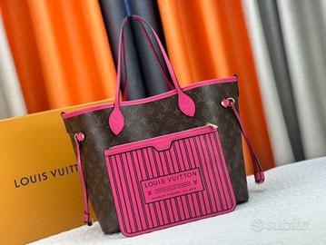 Borsa a mano media Louis Vuitton LV Neverfull