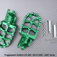 Poggiapiedi HONDA CR 250 / 250 R 2002 - 2007 Verde