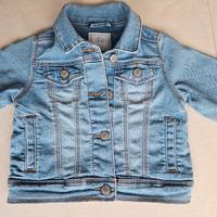 giubbino jeans bambina 2 anni 92 cm
