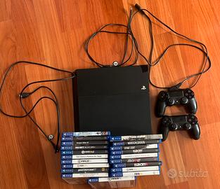 PS4 + 2 joystick+20giochi