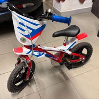 Bici bambino a scatto fisso 12" dino bikes