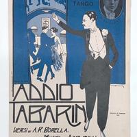 Spartito Musicale D'epoca Addio Tabarin Tango 1920