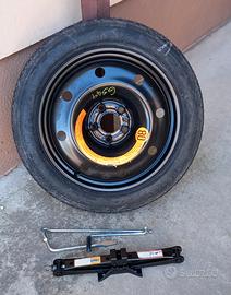 ruotino 125/80 r17 alfa romeo giulia 500x jeep 