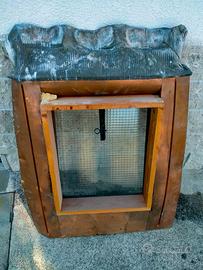 Lucernario 45x55 con conversa in rame
