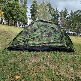 Tenda woodland nuova 860g caccia pesca trekking 