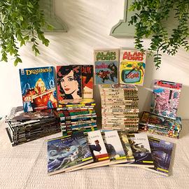 Lotto fumetti Diabolik Alan Ford Dragonero Magnus