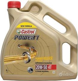 Tanica 4 lt castrol power 1 20w-50