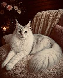 Maine Coon gatta giovane
