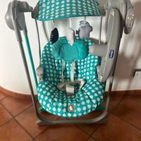 Chicco Altalena polly swing up turchese