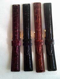 Set 4 cinturini Morellato in coccodrillo brasile