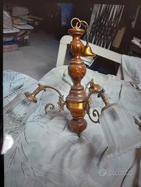 Lampadario rustico  € 15