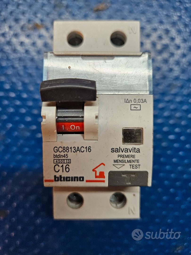 Interruttore Magnetotermico SAYTAK RCBO Tipo A 16A - Protezione Sovracorrente 30mA - Foto 3