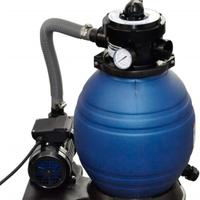 vidaXL Pompa Filtrante 400W 11000L/h a sabbia