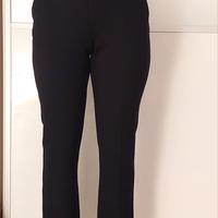 Pantaloni a sigaretta neri Calliope 