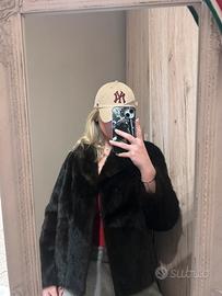 Pelliccia in vera volpe media lunghezza