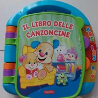 Fisher Price Libro canzoncine e Palla canterina