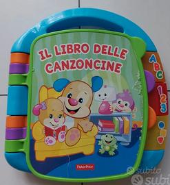 Fisher Price Libro canzoncine e Palla canterina