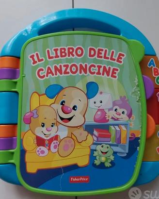 Fisher Price Libro canzoncine e Palla canterina