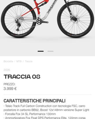 MTB MEGAMO  TRACK 8 2026
