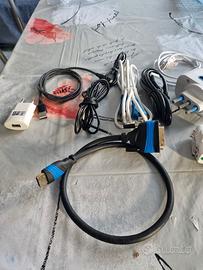 Assortimento cavi  PC + Power bank 25000