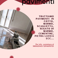 Levigatura pavimenti e pulizia di fine cantiere