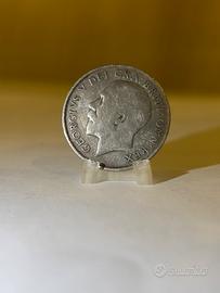 1 scellino Argento Regno Unito 1921