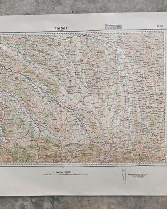 ww2 – 10 Carte geografiche Tedesche marchi (5)(BY)