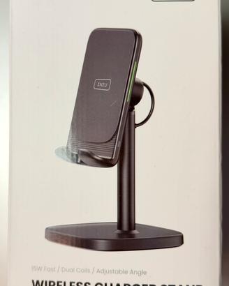 Supporto per cellulare con carica wireless