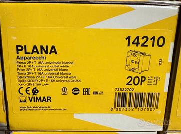 VIMAR PLANA PRESE UNIVERSALI  14210